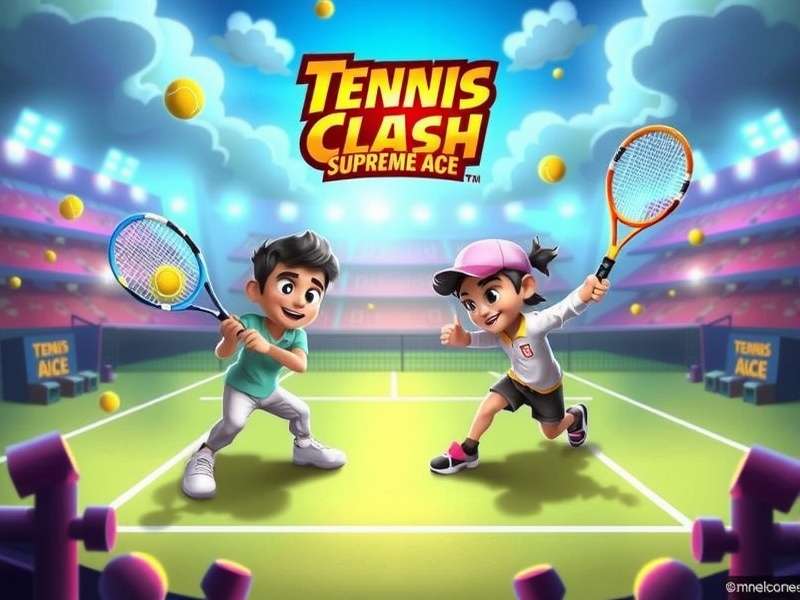 Tennis Clash Supreme Ace Game Cover